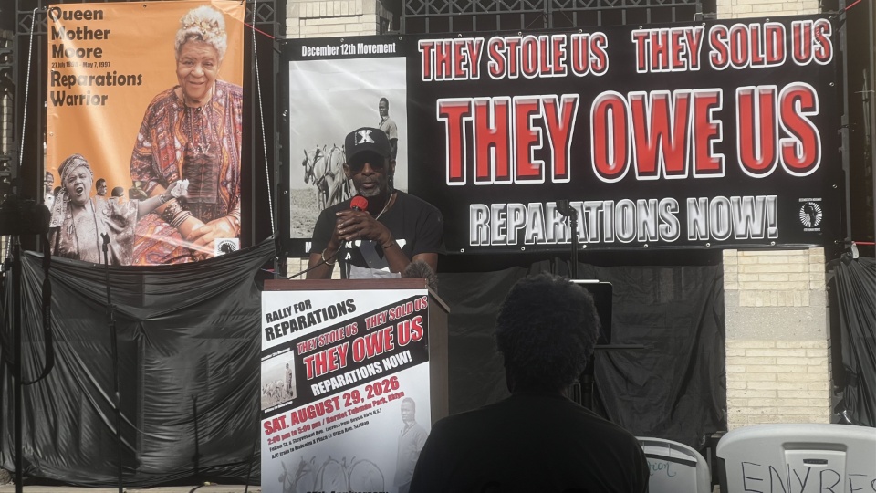 N.Y. reparations rally: ‘They stole us! They sold us! They owe us!’