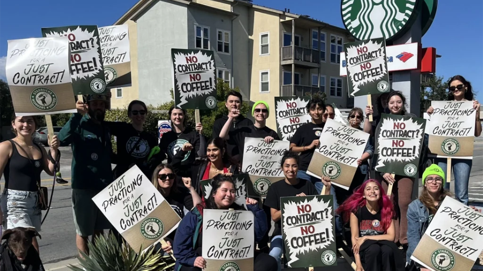 Starbucks workers, on full mobilization, roll out plans for national boycott