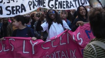 Student and worker rebellion rocks France