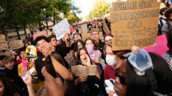 French Communists unveil youth plan as student revolt rocks schools