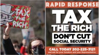 Tell Congress: Tax the rich, don't cut Social Security