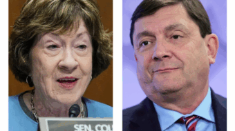 Susan Collins forced onto defense in Maine Senate debate
